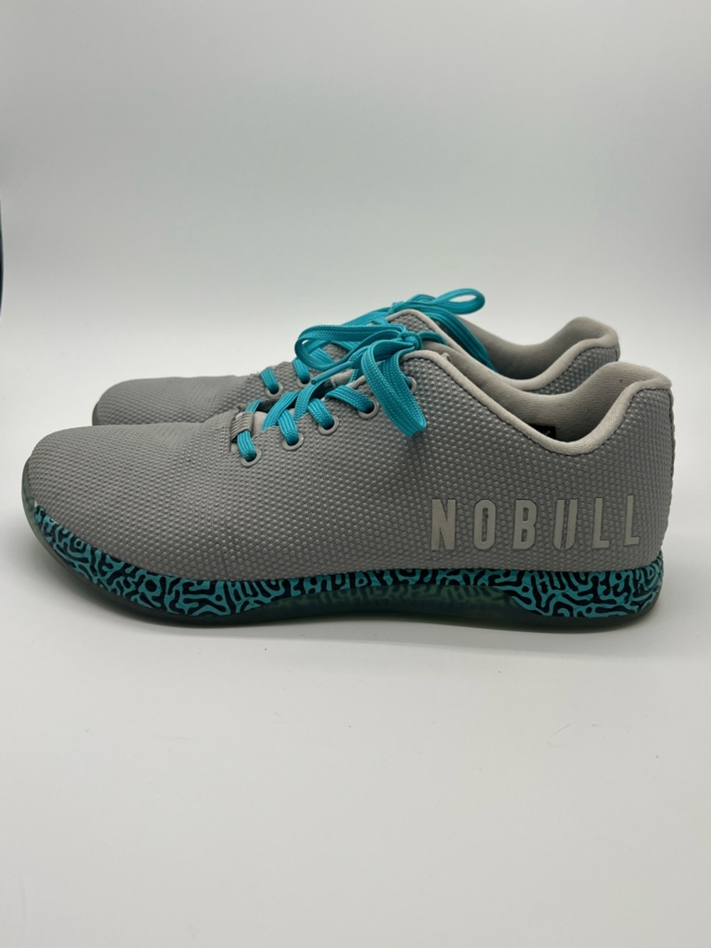 Nobull Superfabric Mens Trainer Shoes Men's 11 Gray Blue